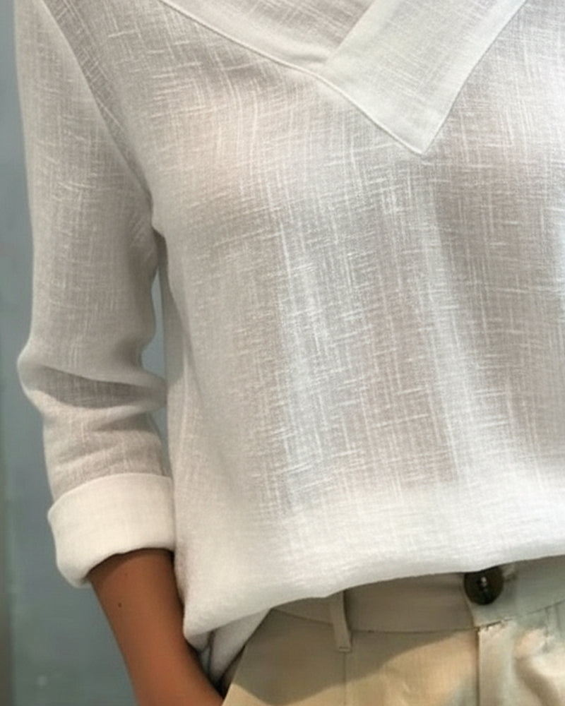 Top stilvoller V-Ausschnitt schulterfrei