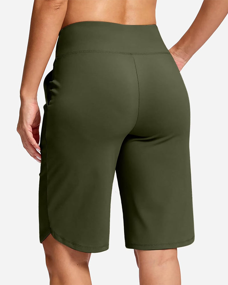 Niedrigtaillierte Einfarbige Sportliche Freizeithose