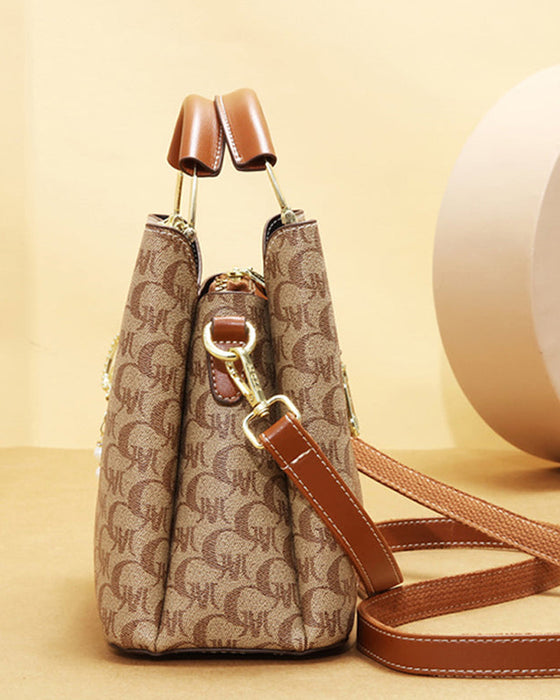Handtasche Retro Stilvoll Gedruckt