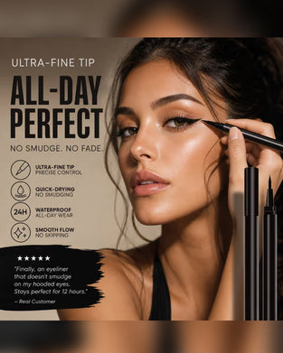 Flüssiger Eyeliner Wasserdicht Ultradünne Spitze Schnelltrocknend