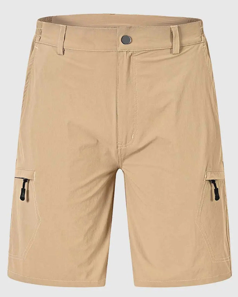 Shorts Elastische Taille Tasche Herren Sportlich