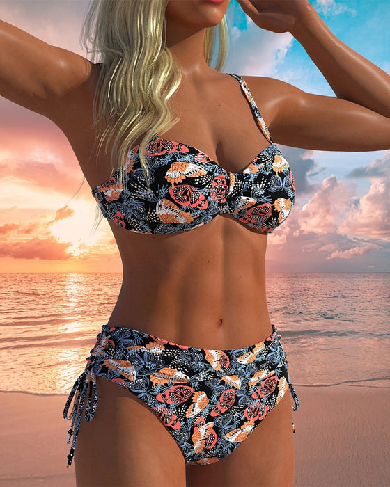 Bikini Sexy Casual Zweiteilig