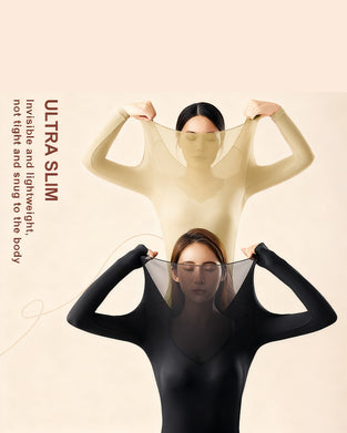 Ultradünne Nahtlose Thermo Unterwäsche Für Frauen