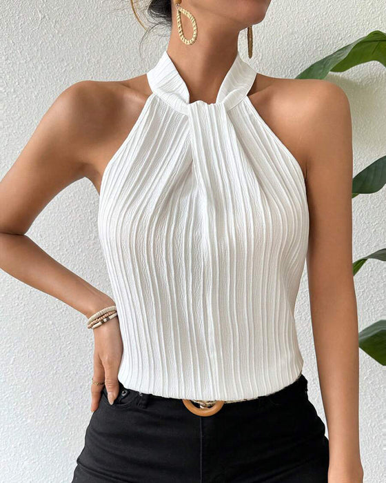 Tanktop Ärmellos Mit Halter
