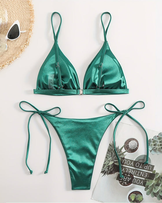 Bikini Satin Tankini Sexy