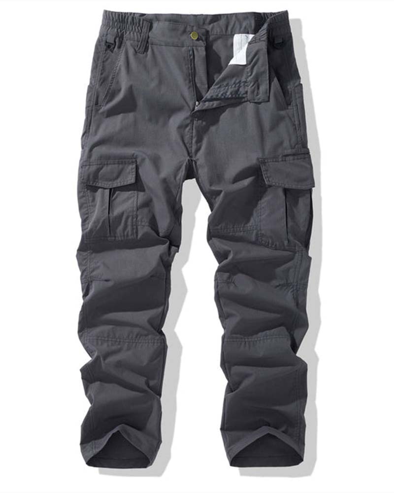 Hose Gummibund Doppelte Tasche Cargo