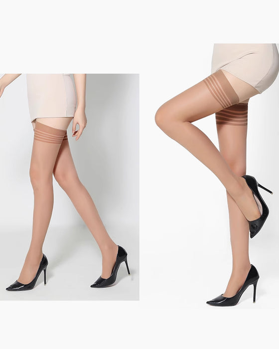 Strümpfe Sexy Über Dem Knie