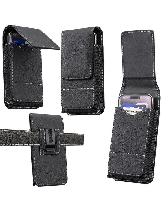🔥 Gürteltasche Handy-Holster 📱 Mehrfachtasche Lederholster Mit Kartenhalter