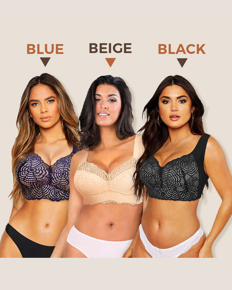 🤩LETZTER VERKAUFSTAG 🔥Ultimative Straffung & Unterstützung Spitze Plus-Size-BH