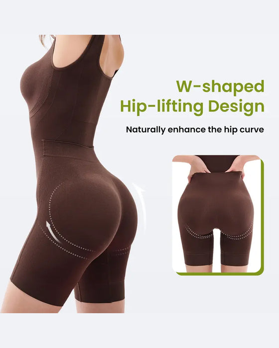 Bauchkontrollierender und Gesäßhebender Faja Bodysuit
