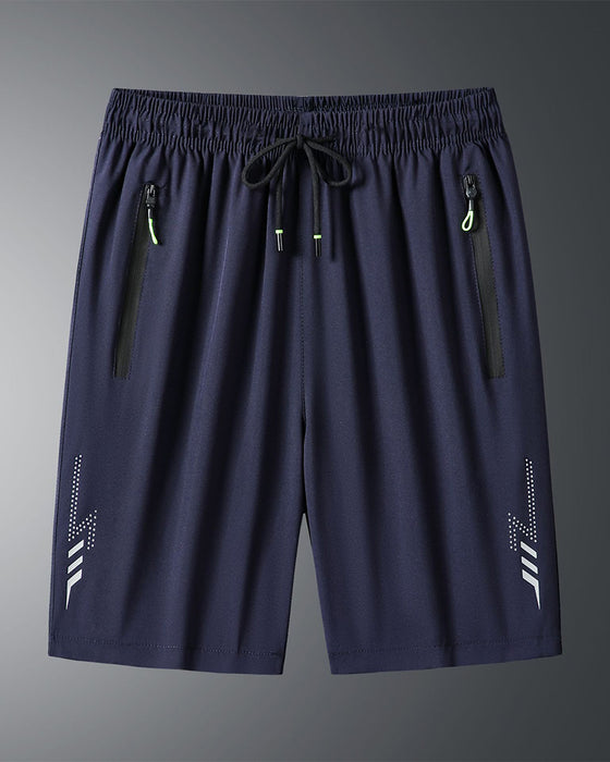 Shorts Herren Eis Seide Sport
