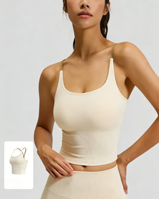 Top Colorblock Überkreuzt Spur