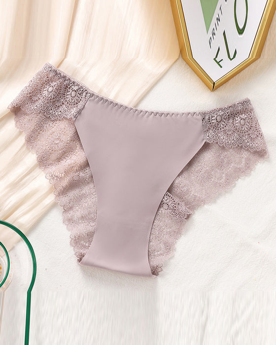 Damen-Unterwäscheset Mit Kontrastspitze