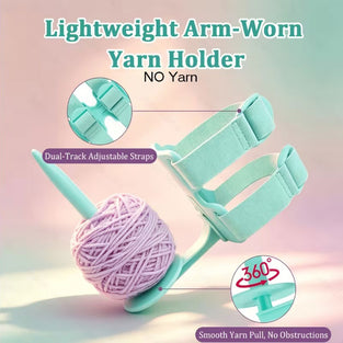 Stricken & Häkeln Verstellbarer Garnhalter Für Arm