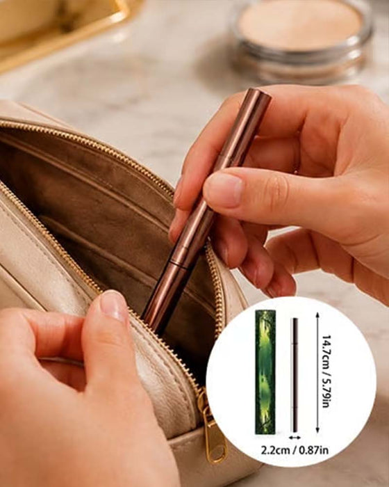 Dual-Tip Flüssig-Eyeliner – Scharfe Flügel, Kein Verschmieren, Den Ganzen Tag 🖊️✨