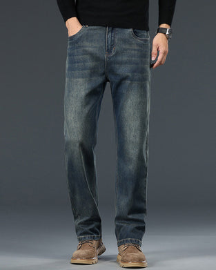 Hose Herren Mittelhoher Bund Vintage