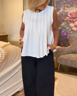 Vielseitige Camisole mit Eleganten Rüschenfalten