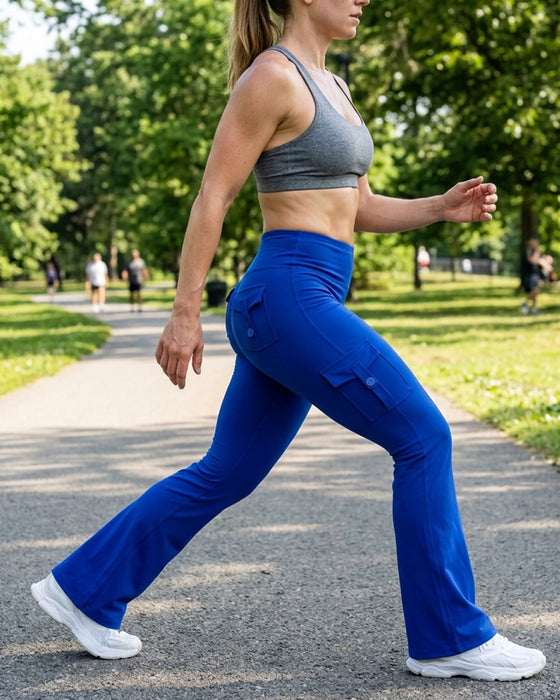 Hose Mode Yoga Ausgestellt