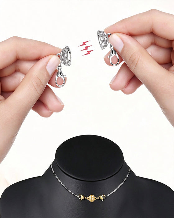 12er-Pack Magnetische Halskettenverschlüsse Und Schließen