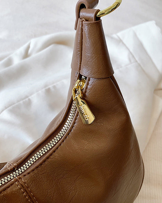 Tasche Gewachstes Leder Achsel
