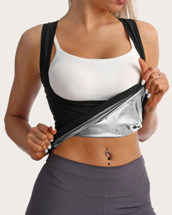 Damen Tanktop Schweiß Training Fitnessstudio Formend