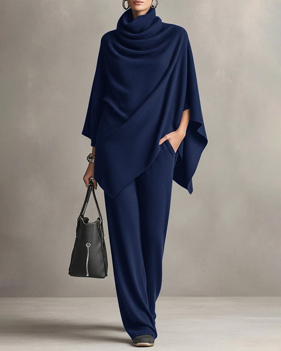 Set Rollkragen Top Weiter Bein Hose