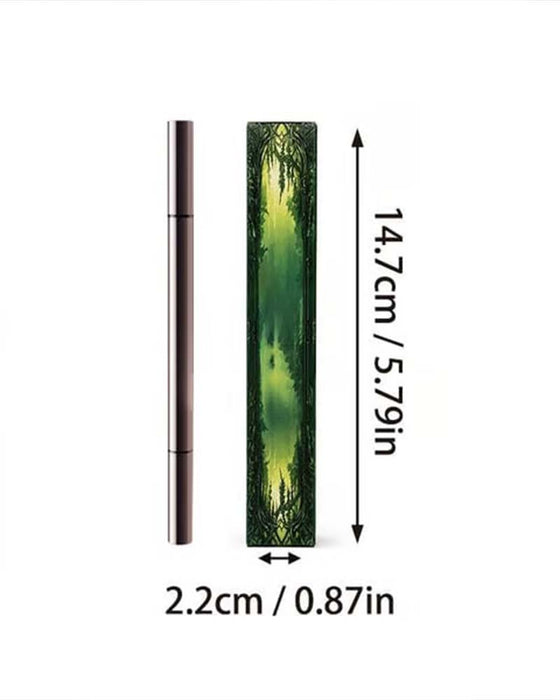 Dual-Tip Flüssig-Eyeliner – Scharfe Flügel, Kein Verschmieren, Den Ganzen Tag 🖊️✨