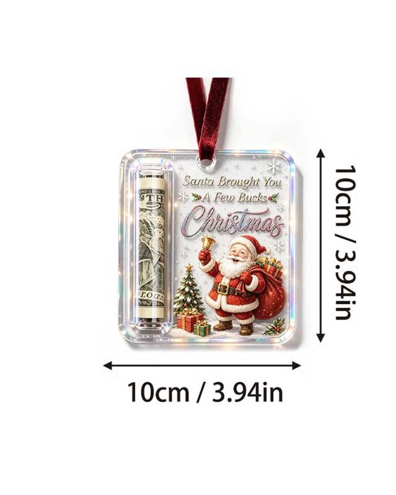 Weihnachten Bargeld Geschenk Ornament