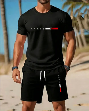 Set Herren Crew Neck Monogram Casual