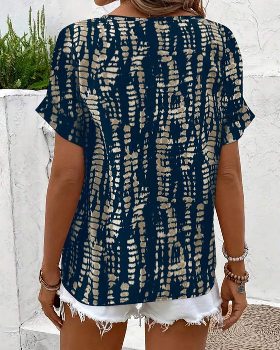 T-Shirt Retroprint Kurzarm