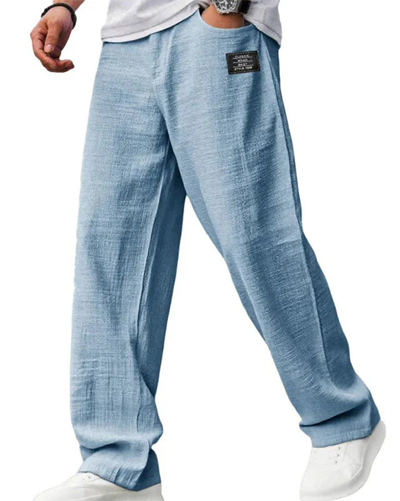 Hose Herren Atmungsaktiv Gerades Bein