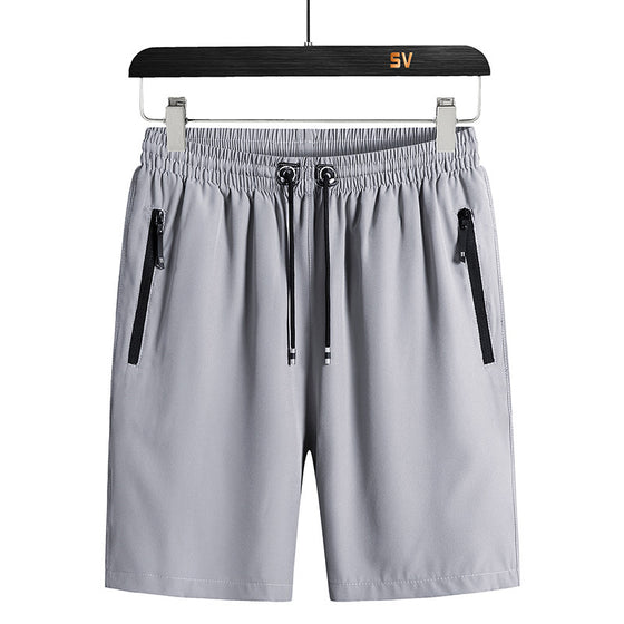 Unisex Ice Silk Stretch Schnell Trocknende Shorts