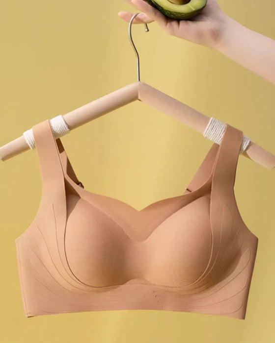 Nahtloser Push-Up-BH ohne Bügel für Damen