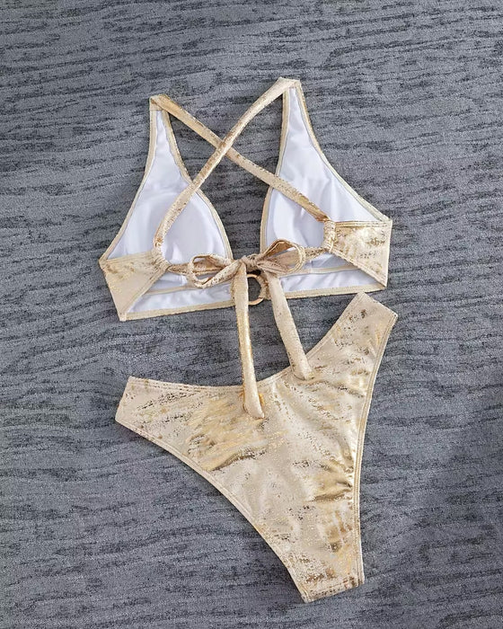 Bikini Metallschließe Design