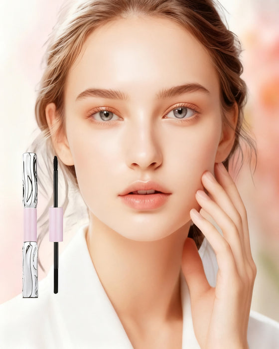 🔥 2-in-1 Langanhaltende Volumen- und Curl-Mascara