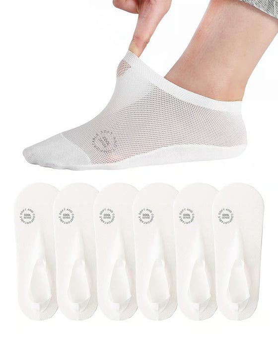 Socken Herren Eis Seide Boot