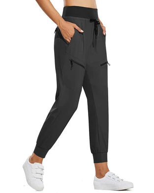 Hose Mit Gummibund Kordelzug Taschen Tapered