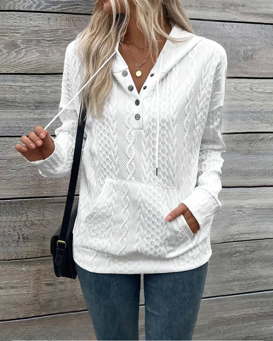 Kapuzenpullover Mit Kordelzug