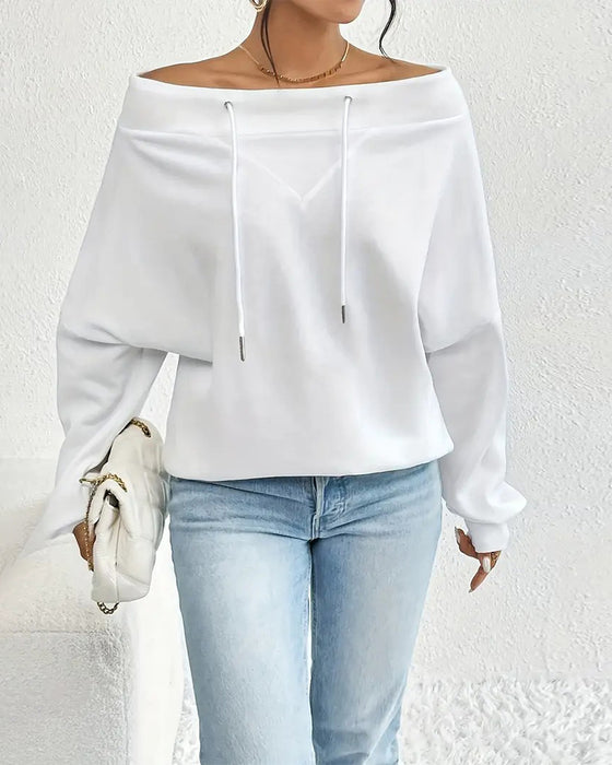 Sweatshirt Mode Uni Farbe