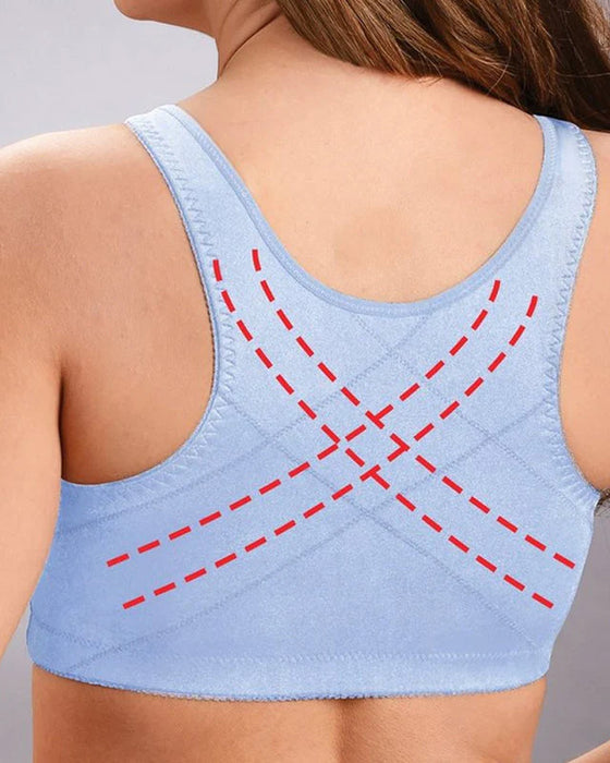 BH mit Vorder-Verschluss und Spitze