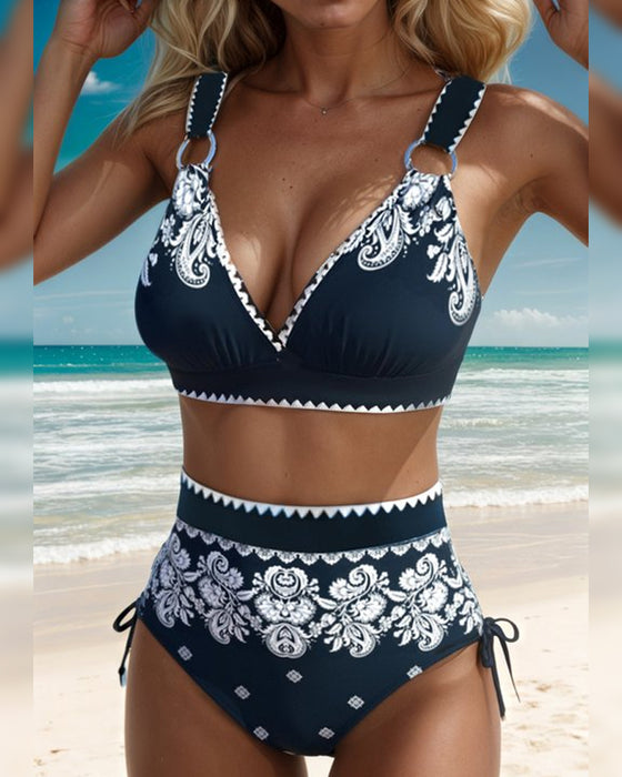 Bikini Bedruckt Retro