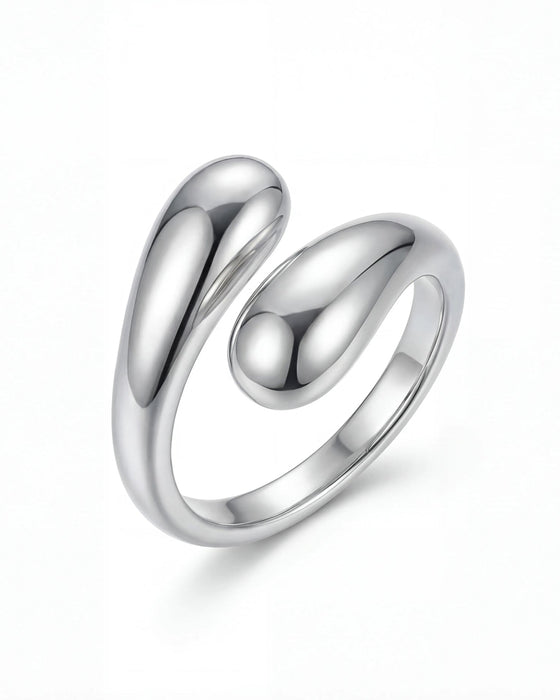 Ring Unregelmäßiger Wassertropfen