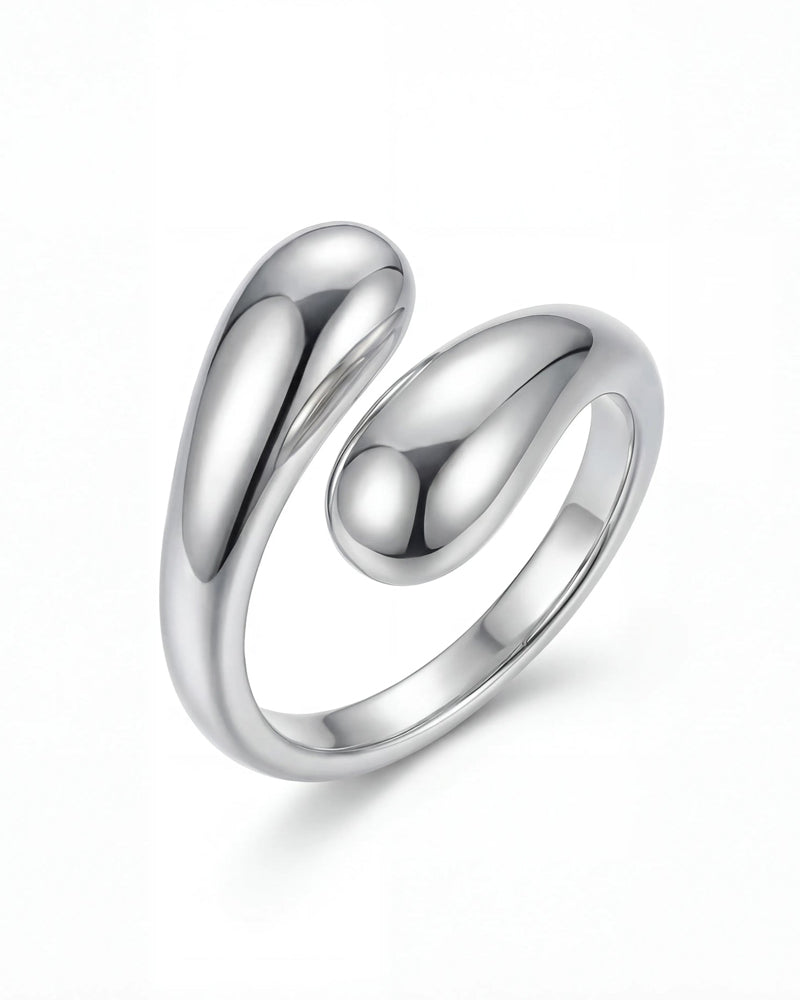 Ring Unregelmäßiger Wassertropfen