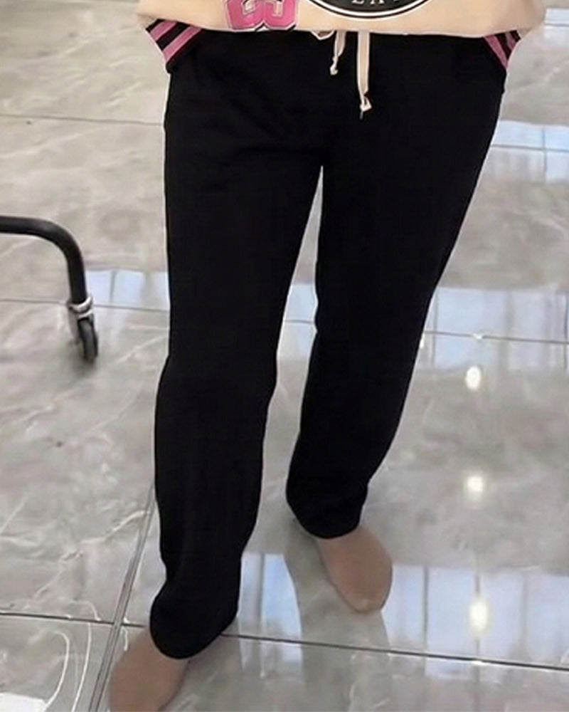 Set Bequem Farbe Block Sport