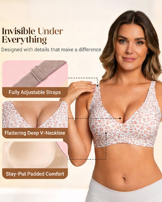 Nahtloser Push-Up Bh Ohne Bügel Bequem