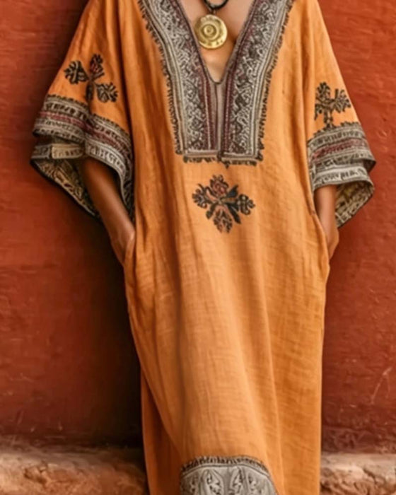 Kleid Bohemian Locker Lässig