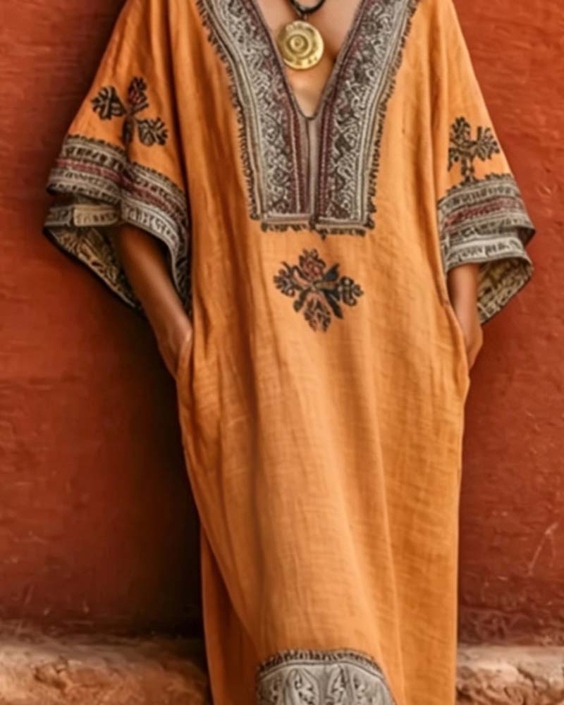 Kleid Bohemian Locker Lässig