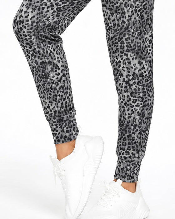 Hose Hohe Taille Tasche Unifarben Lang