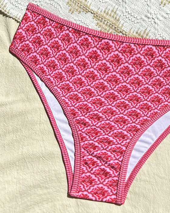 Bikini Sexy Träger Dreieck Muster