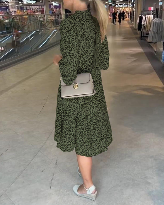 Kleid Leopardenprint